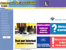 Tablet Screenshot of mauxiliadora.com